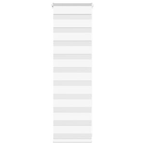 vidaXL zebragardin hvid 40x100 cm stofbredde 35,9 cm polyester