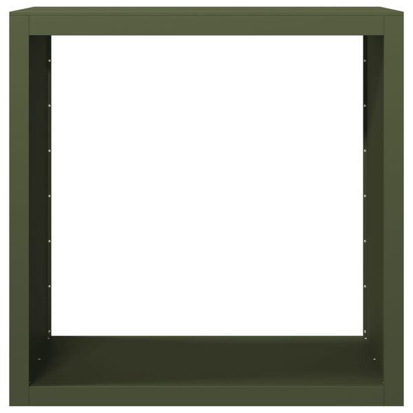 vidaXL br&aelig;ndestativ 100x40x100 cm st&aring;l gr&oslash;n