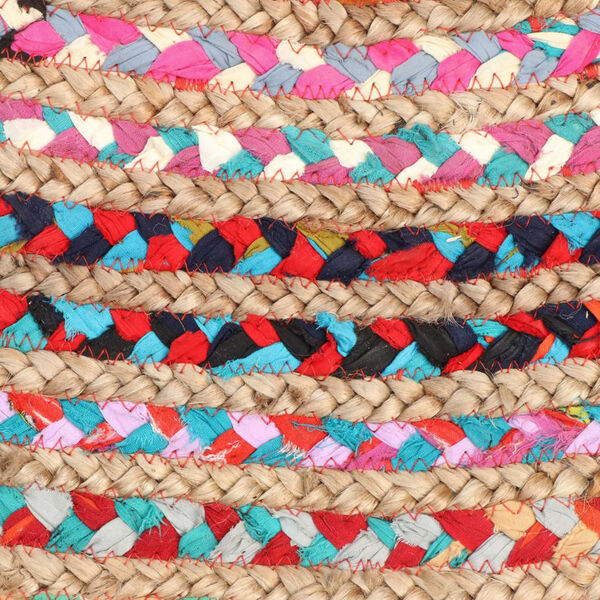 Dutch Lifestyle gulvt&aelig;ppe Jaipur Classic 150 cm rund flerfarvet