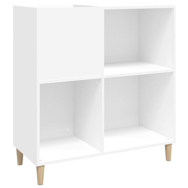 vidaXL vinylskab 84,5x38x89 cm konstrueret tr&aelig; hvid
