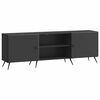 vidaXL TV-skab 150 x 31 x 50 cm Sort Konstrueret tr&aelig;
