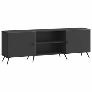 vidaXL TV-skab 150 x 31 x 50 cm Sort Konstrueret tr&aelig;