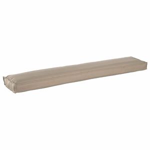 vidaXL Pallet pude Gr&aring;brun 200 x 40 x 8 cm Oxford Stof