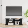 vidaXL TV stand Sort eg 96 x 35 x 33,5 cm