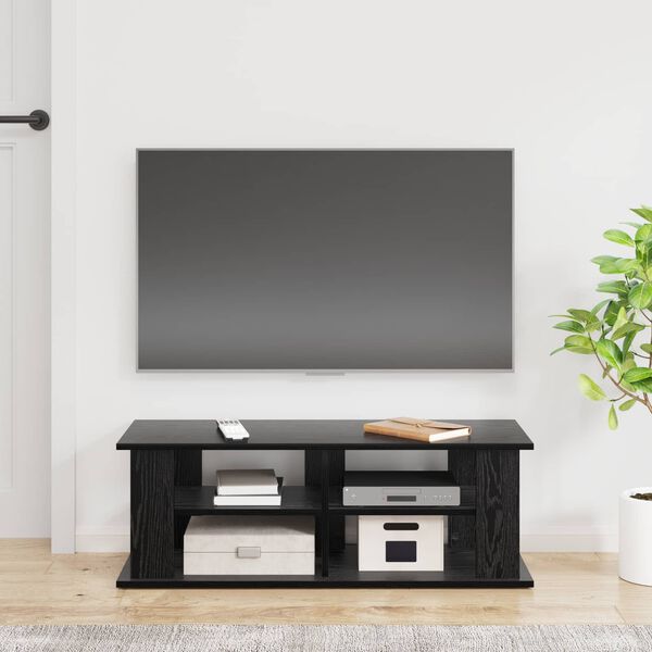 vidaXL TV stand Sort eg 96 x 35 x 33,5 cm