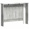 vidaXL Radiatorcover Beton Gr&aring; 112 x 19 x 81,5 cm Konstrueret tr&aelig;