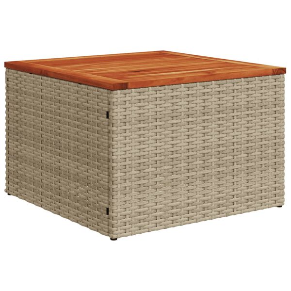 vidaXL havesofas&aelig;t 11 dele med hynder polyrattan beige