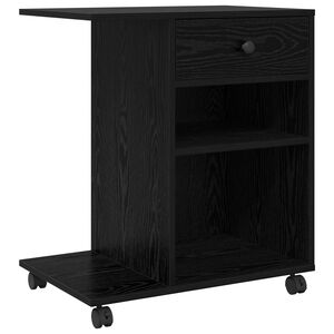 vidaXL Printerstand Sort eg 60 x 40 x 68,5 cm Konstrueret tr&aelig;