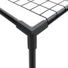 vidaXL 3-etagers planteholder Sort 200 x 32 x 104 cm St&aring;l
