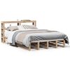 vidaXL sengeramme uden madras 160x200 cm massivt fyrretr&aelig;