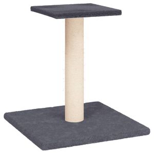 vidaXL kradsetr&aelig; med platform 38 cm m&oslash;rkegr&aring;