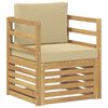 vidaXL Udend&oslash;rs sofa Polyester Hvid
