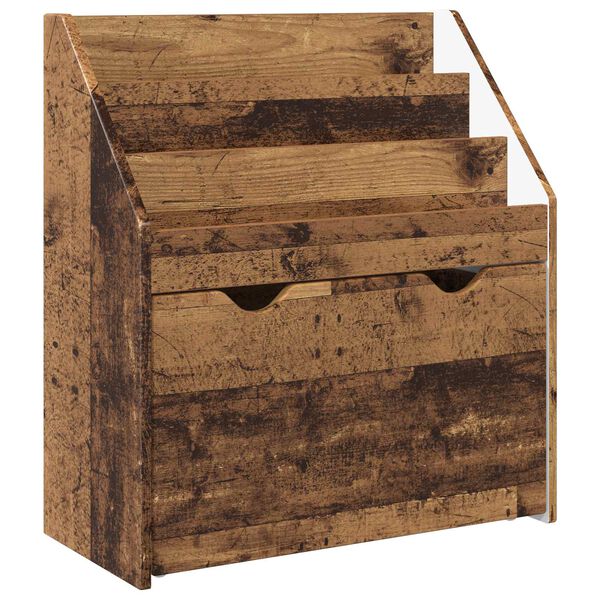 vidaXL B&oslash;rnebogreol Gammelt tr&aelig; 60 x 29,5 x 69 cm Konstrueret tr&aelig;