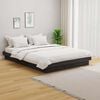 vidaXL sengeramme 140x190 cm massivt tr&aelig; gr&aring;
