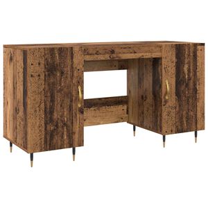 vidaXL Bord Gammelt tr&aelig; Konstrueret tr&aelig; 140 x 50 x 75 cm