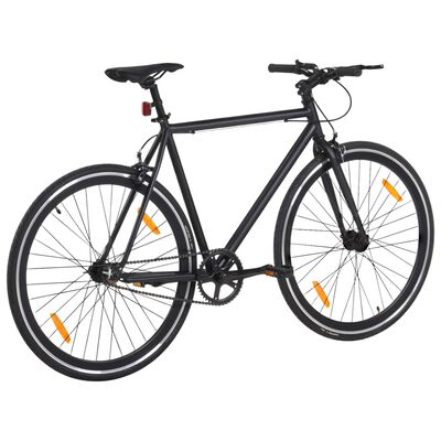vidaXL cykel 1 gear 700c 51 cm sort