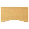 vidaXL bordplade til skrivebord 100x60x2,5 cm bambus