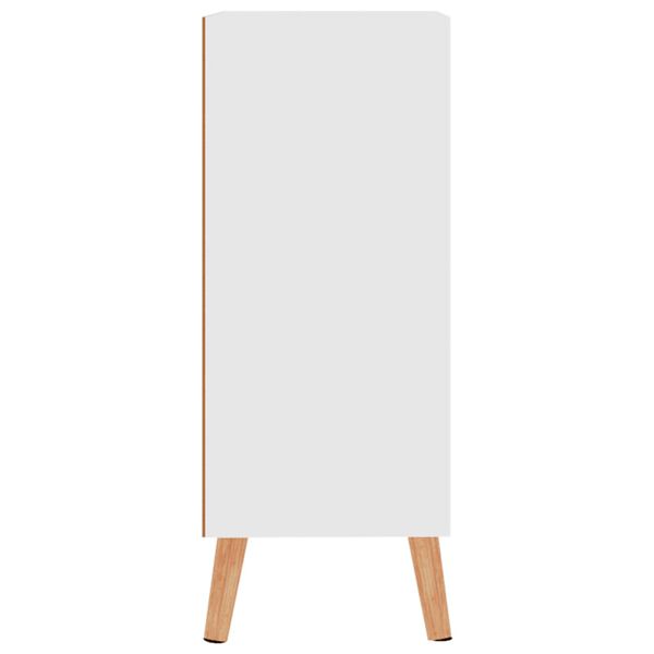 vidaXL skænk 60x30x72 cm konstrueret træ hvid