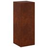 vidaXL Planteholder Rusten 30 x 30 x 80 cm Cortenst&aring;l