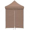 vidaXL Party Tent Brun 200 x 200 x 306 cm Oxford stof