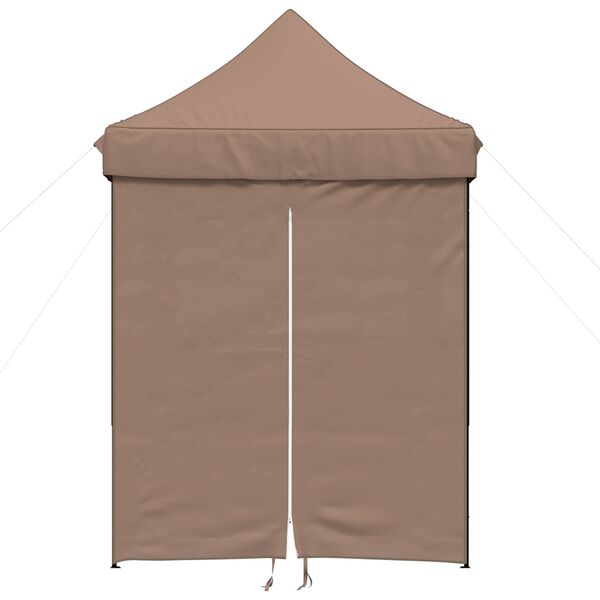 vidaXL Party Tent Brun 200 x 200 x 306 cm Oxford stof