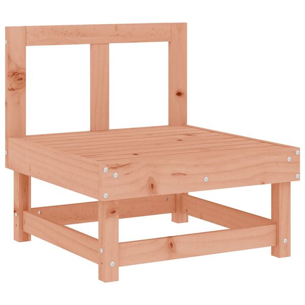 vidaXL midtermodul med hynder massivt douglasgran