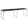 vidaXL foldbart beer pong-bord 240 cm sort