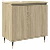 vidaXL badev&aelig;relsesskab 58x33x60 cm konstrueret tr&aelig; sonoma-eg