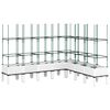 vidaXL plantekasse med espalier 200x160x142,5 cm PP hvid