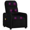 vidaXL massagestol stof sort