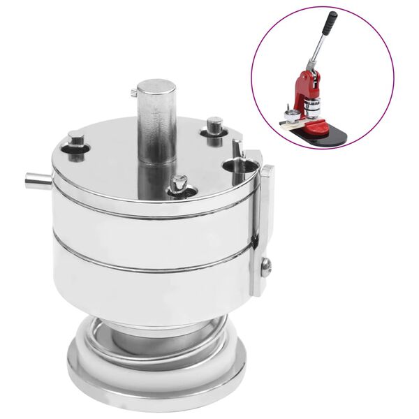 vidaXL udskiftelig matrice til badgemaskine 44 mm