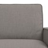 vidaXL Sofa 120cm 2 pcs Gr&aring;brun Metal