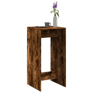 vidaXL barbord 51x50x103,5 cm konstrueret tr&aelig; r&oslash;get egetr&aelig;sfarve