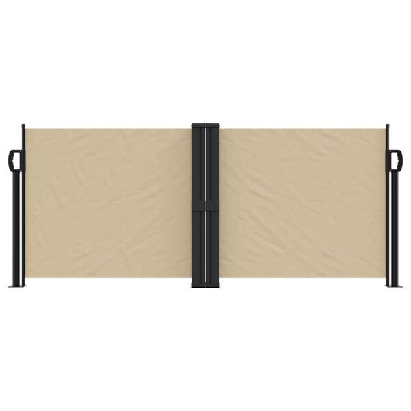 vidaXL sammenrullelig sidemarkise 100x600 cm beige