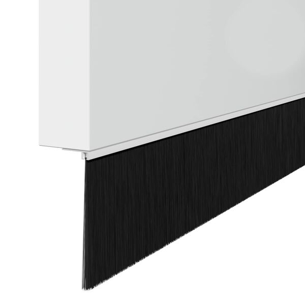 vidaXL Skruemonterede d&oslash;rb&oslash;rste t&aelig;tninger 2 pcs Hvid 100 cm