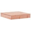 vidaXL sandkasse med l&aring;g 111x111x19,5 cm massivt douglasgran