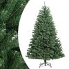 vidaXL kunstigt juletr&aelig; med juletr&aelig;sfod 150 cm h&aelig;ngslet gr&oslash;n