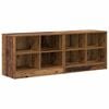 vidaXL Sengeskab 2 stk. Gammelt tr&aelig; 66 x 33 x 48 cm Konstrueret tr&aelig;