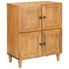 vidaXL Sideboard 60 x 33 x 75 cm Massivt mangotr&aelig;