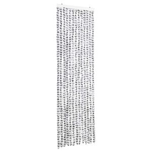 vidaXL insektgardin 56x185 cm chenille lysegr&aring; og m&oslash;rkegr&aring;
