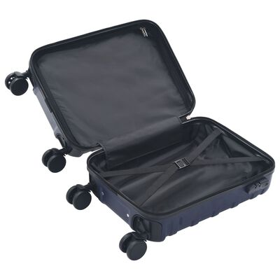 vidaXL hardcase-kuffert ABS marineblå