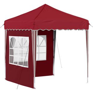 vidaXL Pop-up Festtelt Bordeaux 195 x 195 x 245 cm