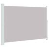 vidaXL sammenrullelig sidemarkise til terrassen 200x300 cm gr&aring;