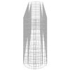 vidaXL gabion-højbed 330x50x100 cm galvaniseret jern