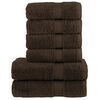vidaXL h&aring;ndkl&aelig;der 6 stk. Premium SOLUND 600 g/m2 brun