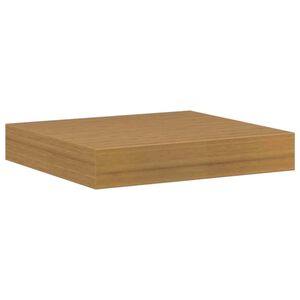 vidaXL V&aelig;ghylde V&aelig;gmonteret Beige 23 x 23,5 x 3,8 cm Konstrueret tr&aelig;