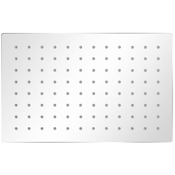 vidaXL bruserhoveder rainshower-funktion 2 stk. rustfrit stål 20 x 30 cm