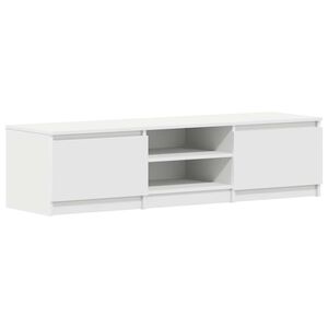 vidaXL tv-bord 140x40x35,5 cm konstrueret tr&aelig; hvid