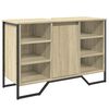 vidaXL underskab til h&aring;ndvask 91x35x60 cm konstrueret tr&aelig; sonoma-eg