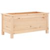 vidaXL plantekasse 82,5x40x39 cm massivt fyrretr&aelig;